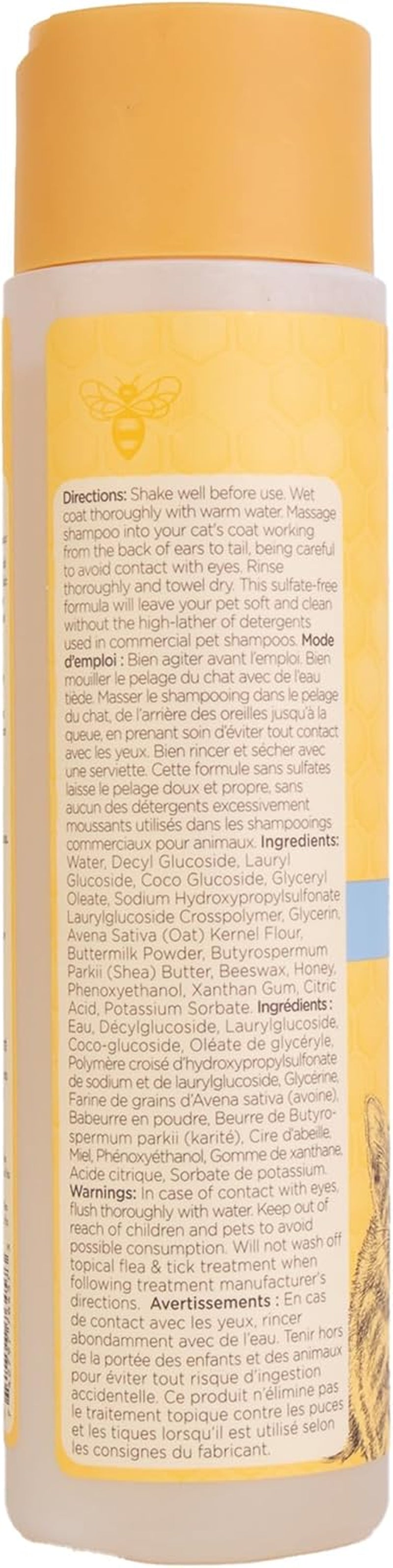 Tearless Kitten Shampoo, Cat Wash, 10 Fl Oz