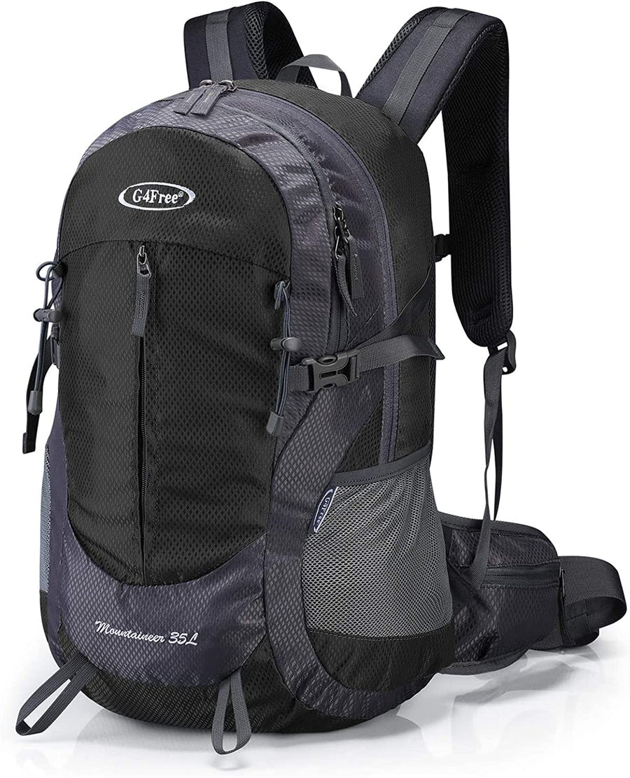 35L Hiking Backpack for Women Men, Water Resistant Outdoor Sports