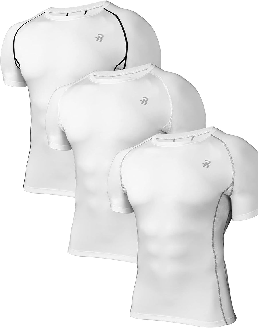 Men'S T-Shirts Short Sleeve Compression Shirts for Men Workout Shirts