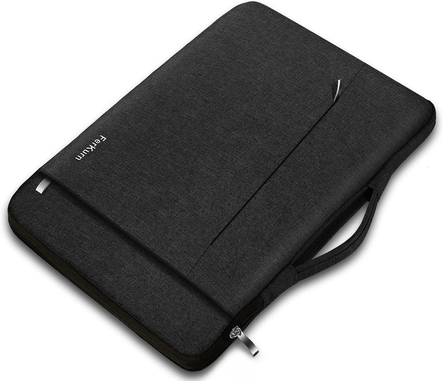 Laptop Case Sleeve for Men Women Chromebook Case Compatible with Macbook Air/Pro Lenovo Surface HP Dell ASUS Acer, 14 Inch, Black